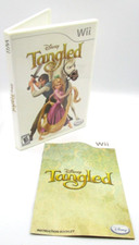 Nintendo Wii Disney Tangled EMPTY Case w/ Manual