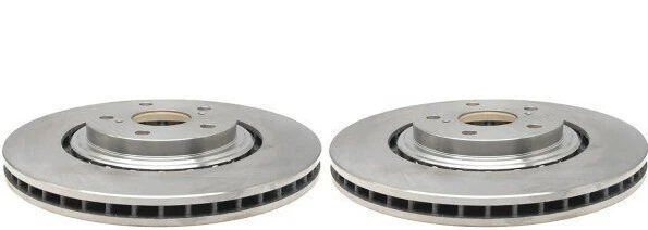 Set of 2PC Heavy Duty Front Brake Dis Rotors For HIGHLANDER 2008-2019 - Image 2 of 2