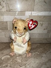 TY Beanie Baby - PELLET the Hamster 5.5 inch CREASED TAG