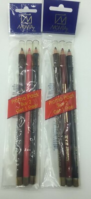 Momtaz Professional Eyeliner New York Variety pack Lot Of 6 Promo Pack (LOT#3)