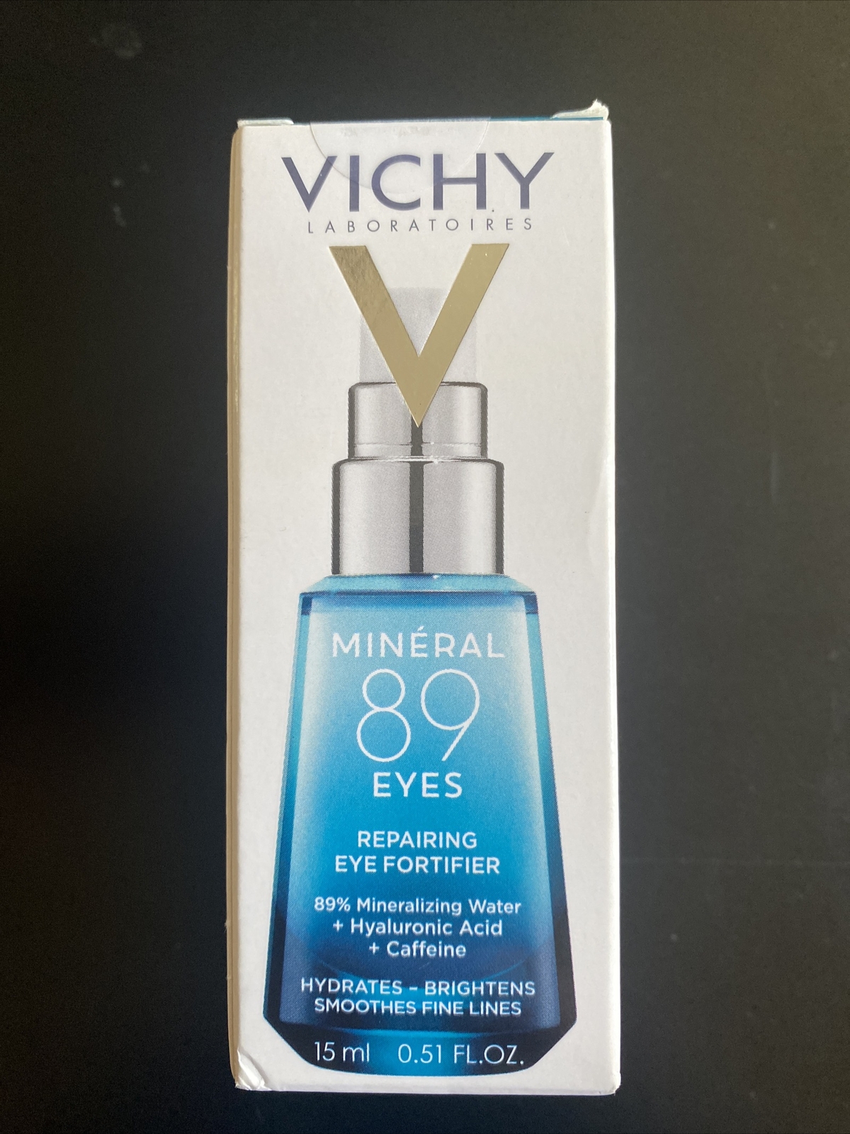 Vichy Mineral 89 Eyes Repairing Eye Fortifier 15ml/0.51fl.oz. New; EXP