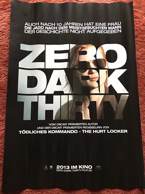 Zero Dark Thirty Kinoplakat Poster A1, Kathryn Bigelow