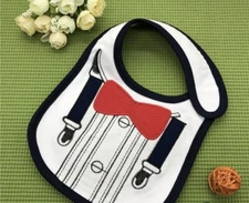 Baby Drool Bib, Colorful Absorbent Cotton Teething Towel, Waterproof Baby Bib