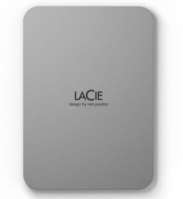 LaCie MOBILE DRIVE V2 Moon 5TB tragbare externe Festplatte 2.5'' HDD - silber