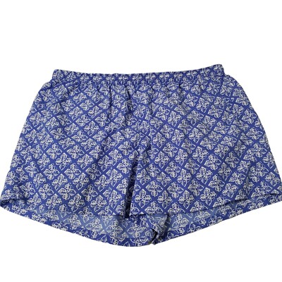 Bimini Bay Outfitters Shorts Mens Size Large Blue Patterned Lightweight  Nylon