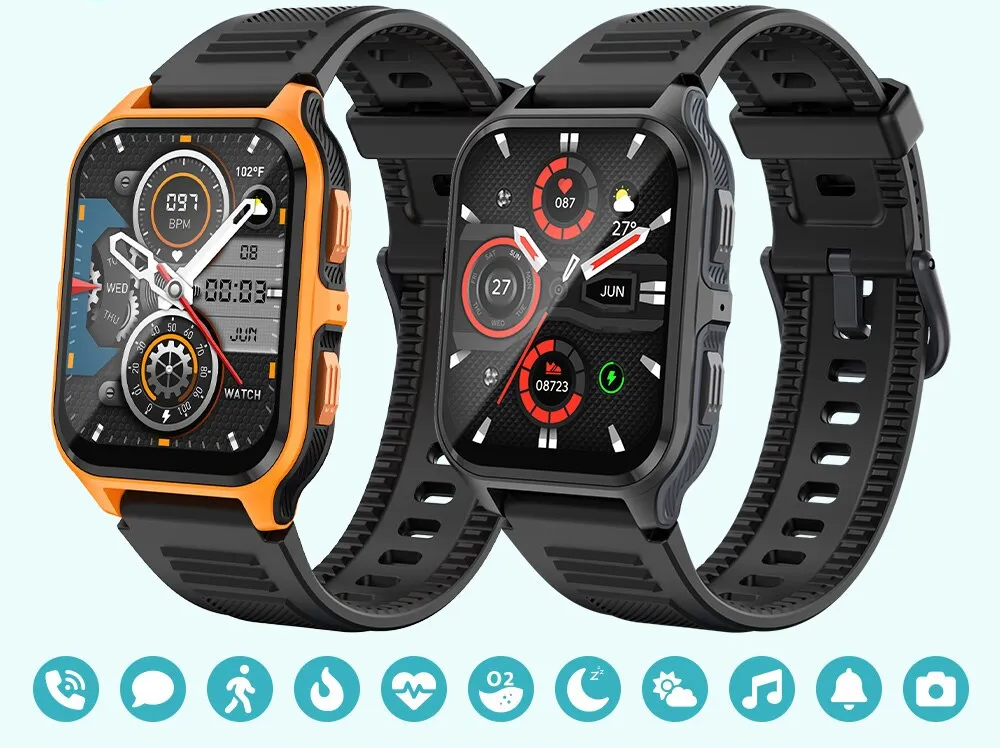 Miclee Uhr Android Handy Inch Outdoor Military Smart Watch
