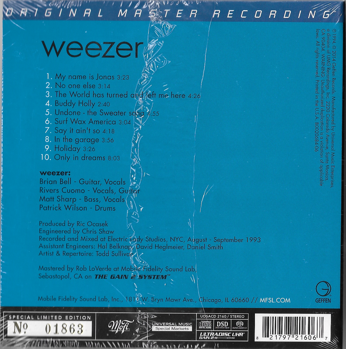 weezer CD 9枚　DVD2枚 weezer CD 9枚 DVD2枚