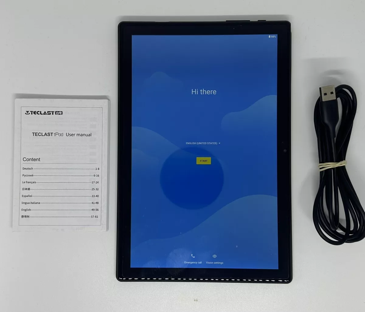 Teclast M40 10.1'' Tablet 1920x1200 4G Network 6GB RAM 128
