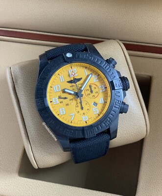 Breitling Avenger Hurricane 50mm, Cobra Yellow Dial, Ref