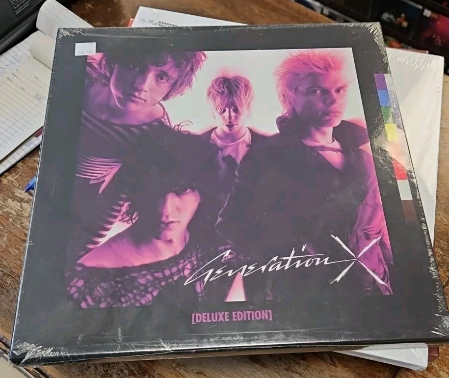 Generation X _変形 LPレコード帯付き_Billy Idol Generation X - S/T LP 1978 Japan Chrysalis Billy Idol Sex