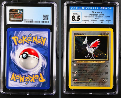 Skarmory (1st Edition) graded CGC 8.5 for sale on eBay