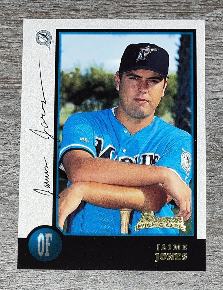 Jaime Jones RC 1998 Bowman Marlins #120   *C232*