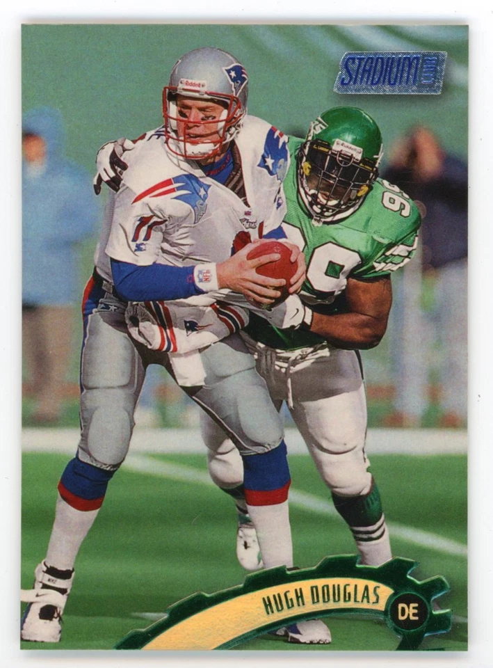 1997 Stadium Club Hugh Douglas Card #304 - Image 3 of 4