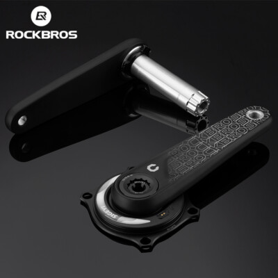 ROCKBROS Carbon Fiber Bicycle Crank Chain Wheel Spindle 162.5mm