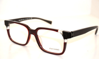 NEW AUTHENTIC ALAIN MIKLI   ODON  A03112  005  EYEGLASSES FRAME