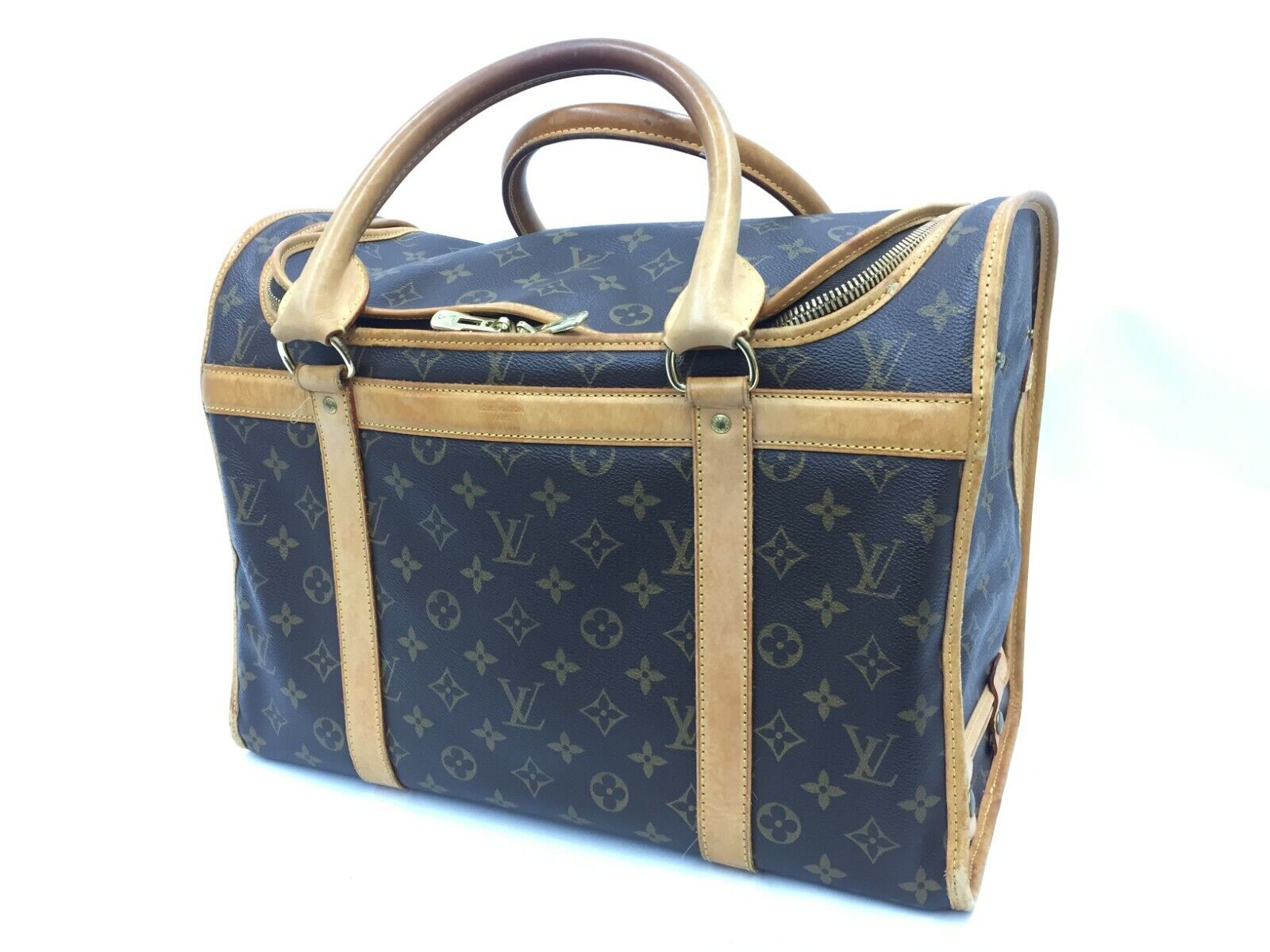 Louis Vuitton Monogram Dog Carrier 40 Mine Yours #29 Louis Vuitton Monogram Dog Carrier 40 Mine Yours