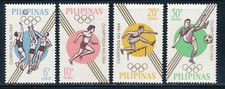 Philippines - 1964 Tokyo Olympic Games MNH Sports Stamp (#915-18)