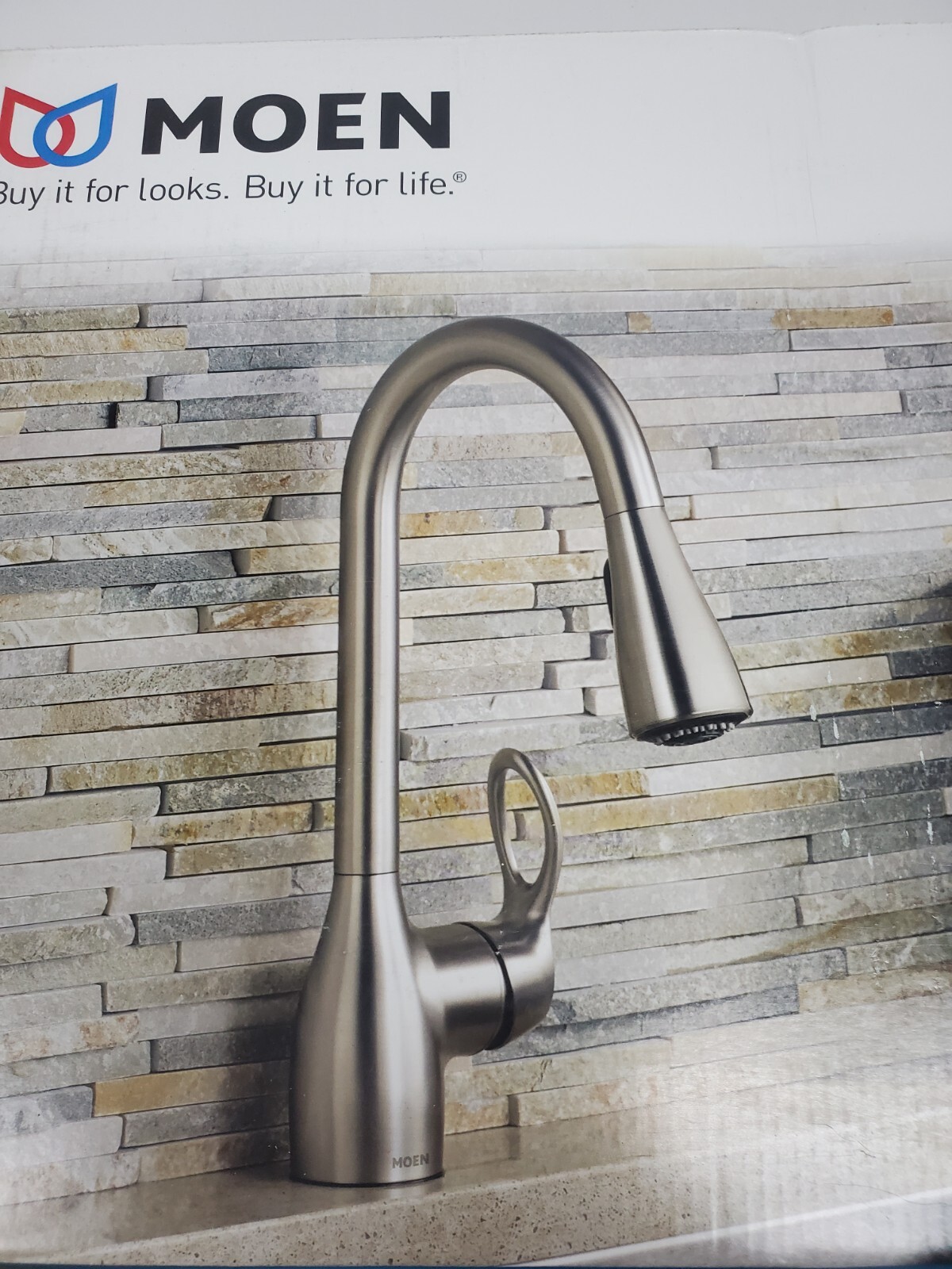 Moen Kleo Spot Resist Stainless OneHandle Pulldown Kitchen Faucet