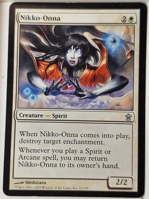 Nikko-Onna - Saviors of Kamigawa - Magic the Gathering MTG Nice!