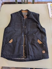 Men's Legendary WhiteTails Concealed Carry Canvas Trail Vest Black LARGE NWT