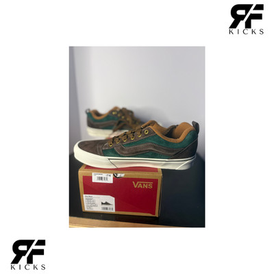 Vans Knu-Skool Brown Green Style VN000EE6BGS SZ 10