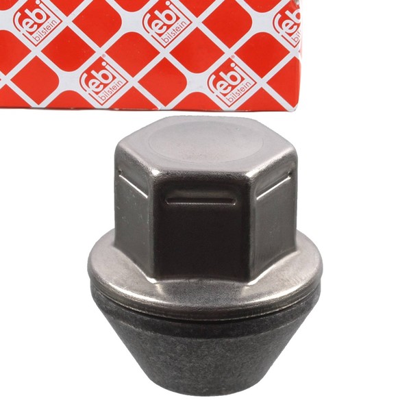 Febi 46674 Radmutter M12X1,5Mm FüR Ford Fiesta Focus Kuga Mondeo C-MAX Ka Volvo-image