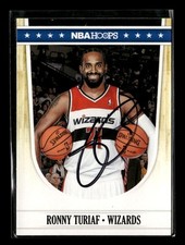 2011-12 Hoops Basketball #244 Ronny Turiaf - IN PERSON AUTO!