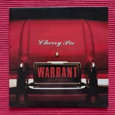 Warrant-cherry pie, 7''Vinyl-Single,  1990,  ''mint'',  Hard Rock   Glam