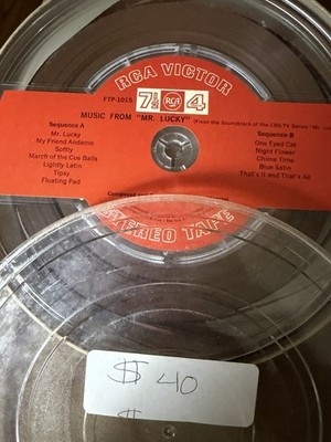 RCA Victor Music From Mr. Lucky Reel-to-Reel Tape Soundtrack FTP-1015