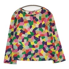 mina perhonen piazza Back Button Size 36 Blouse shirt multicolor 6-0223M  
