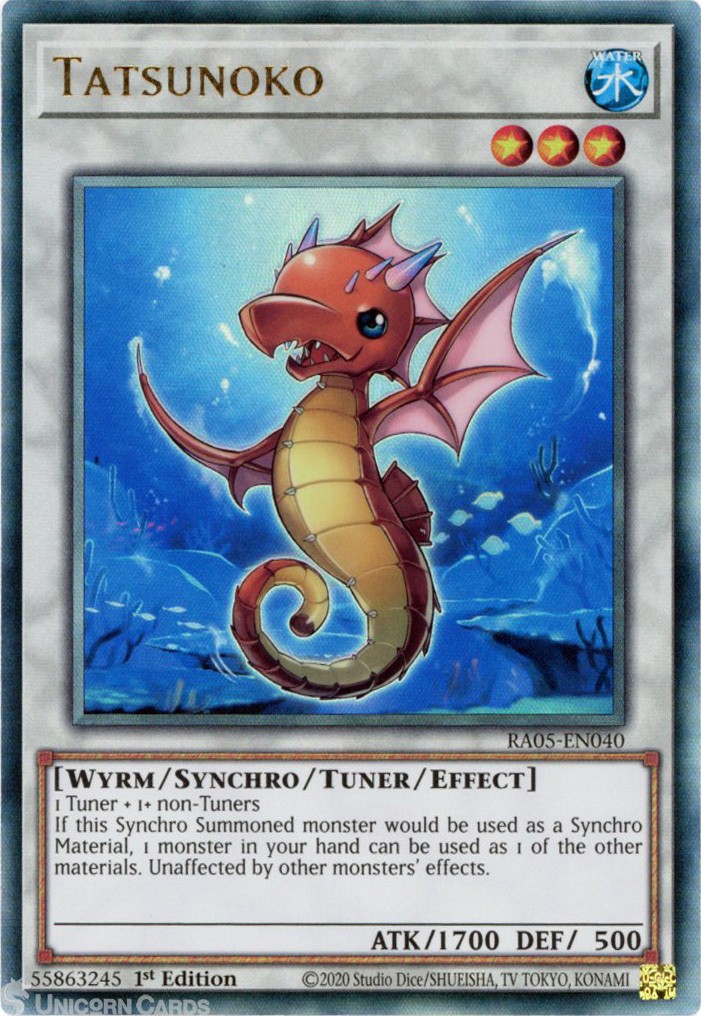 RA05-EN040 Tatsunoko : Ultimate Rare 1st Edition Mint YuGiOh Card
