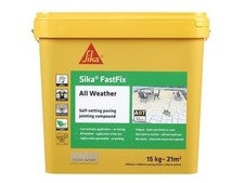 Everbuild Sika® FastFix All Weather Dark Buff 15kg EVBFFIXDB15