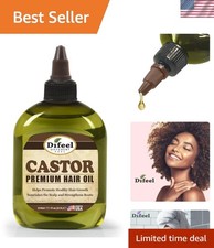 7.1 oz Castor Oil Hair Growth Elixir - Moisturizes  Strengthens Hair Naturally