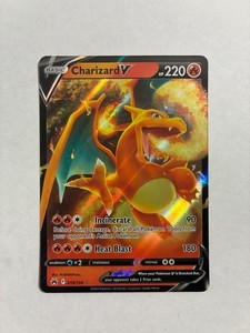 how much is a charizard v pokemon card worth Basic Charizard V