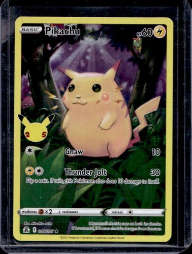 Pikachu — Celebrations
