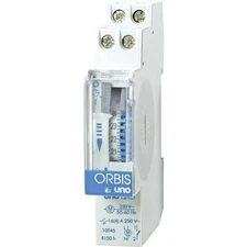 ORBIS Zeitschalttechnik OB400232 UNO QRD 230V Analog DIN Guide Timer 23