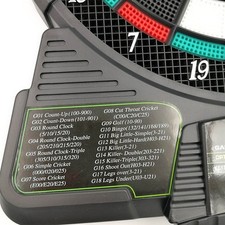 Image of Electronic Darts Board Set Multiplayer LCD Scoring Display With 6 Darts Shot '