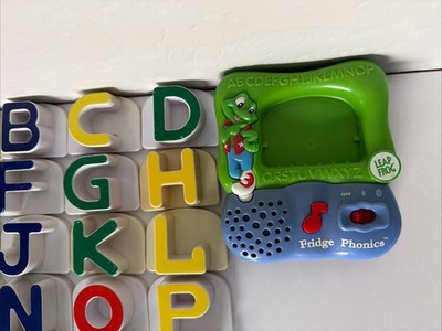 2002 Leap Frog Fridge Phonics Magnetic 26 Upper Case Letters