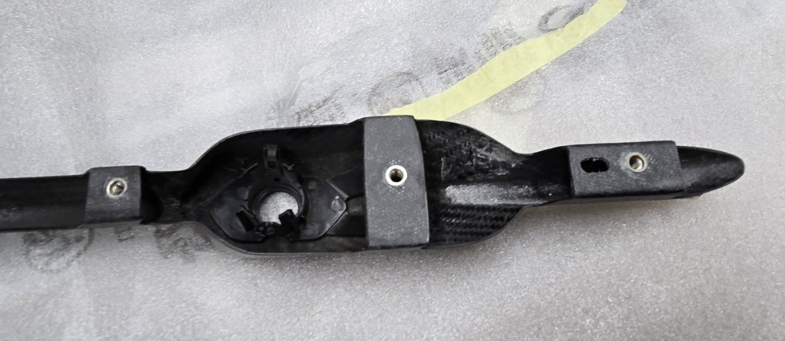 4ML807833A Lamborghini Urus Trim Front Bumper Side Lip Carbon Fiber Performante 