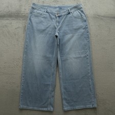 HALARA Jeans Women's Size XL Mid-Rise Baggy Wide-Leg Denim 29" Inseam Stretch