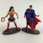 DC Comics Super Hero Figures Toppers Wonder Woman Superman 2019 Mattel Toy