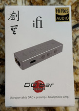 iFi Audio GO bar Kensei Portable Hi-Res USB DAC and Preamp (Excellent Condition)