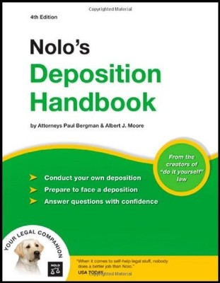 Nolos Deposition Handbook - VERY GOOD