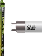 Exo Terra Reptile Strip Lamp T5 Bulb UVB100 39w 34" Low Level UVB Shade Low Ligh