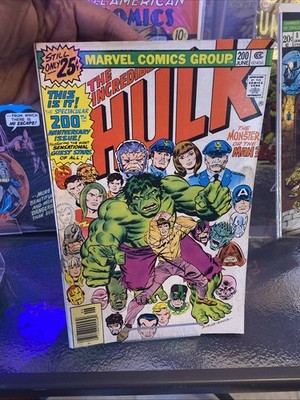 The Incredible Hulk #200 25 Cent Variant (Marvel Comics June 1976)
