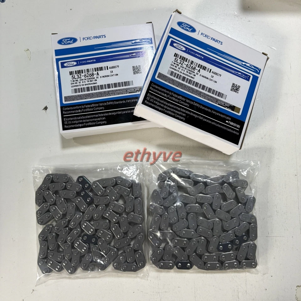 Kit de cadena de distribución para Ford F-150 F-250 Expedition 2000-2010 5,4 L V8 XL3Z-6306-AA Foto 3 de 4