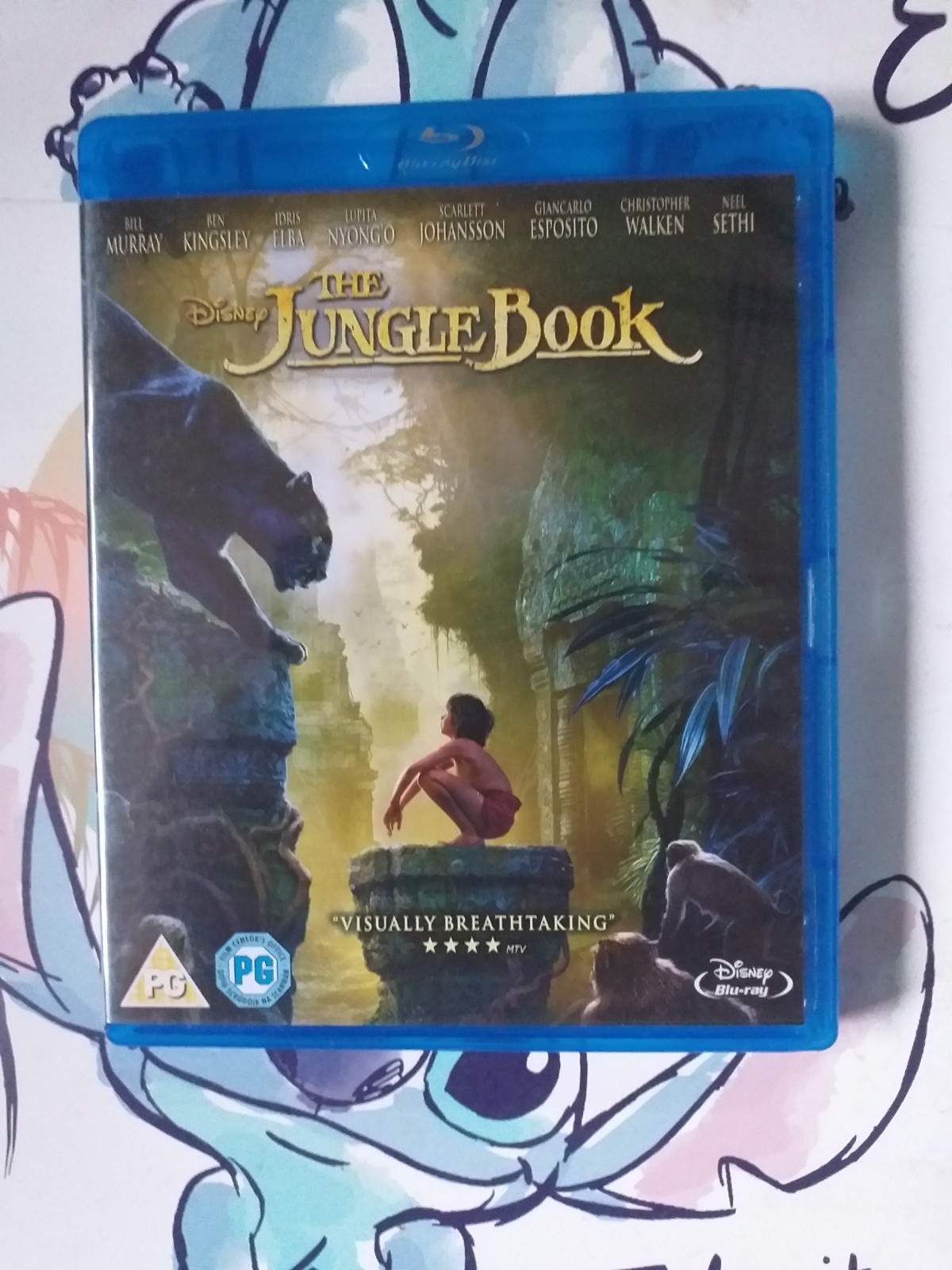 THE JUNGLE BOOK BLU-RAY DISC