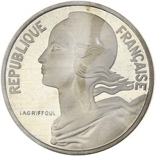 [#1288784] France, 10 Centimes, Marianne, 1982, Monnaie de Paris, Proof, Piéfort