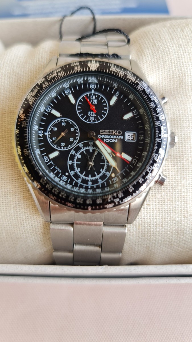 SEIKO フライトマスター SND253P1 クロノグラフ メンズ W009 SEIKO フライトマスター SND253P1 クロノグラフ メンズ W009