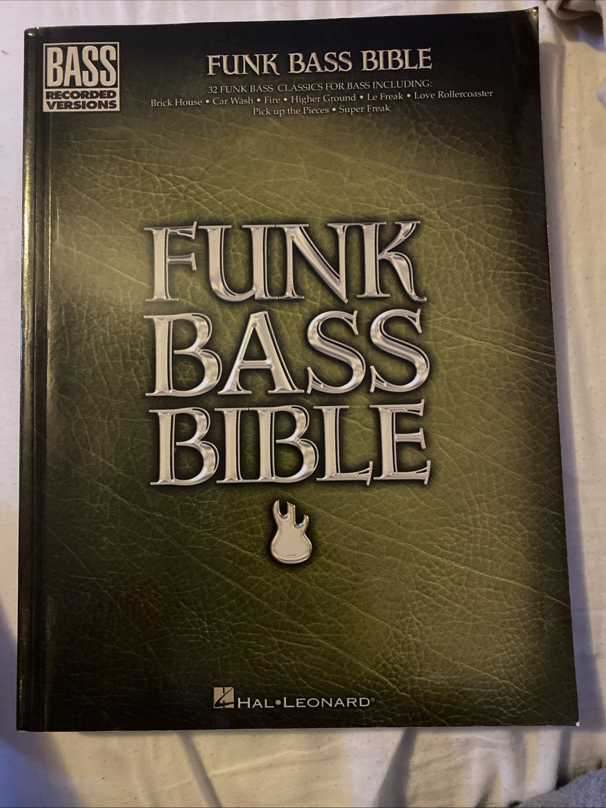 Funk Bass Bible Sheet Music Bass Recorded Versions    VG